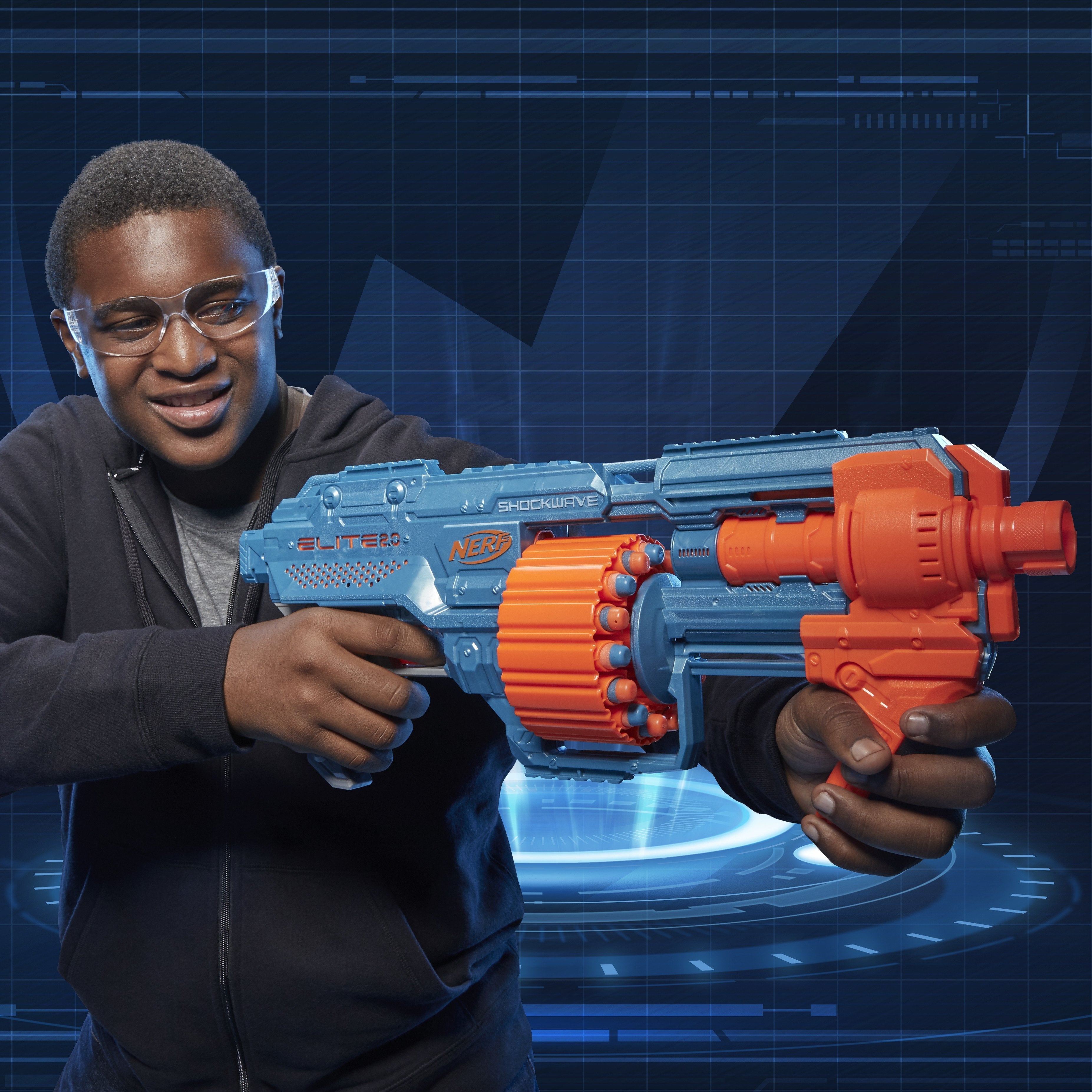 Nerf Elite 2.0 Lanzador Shockwave Rd-15