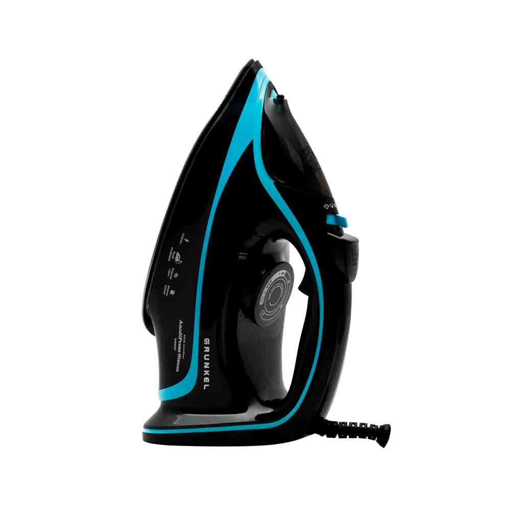 EAN 8426156018454 - Grunkel PL-3200ANODICED plancha Plancha vapor-seco 3200 W Negro, Azul imagen 8
