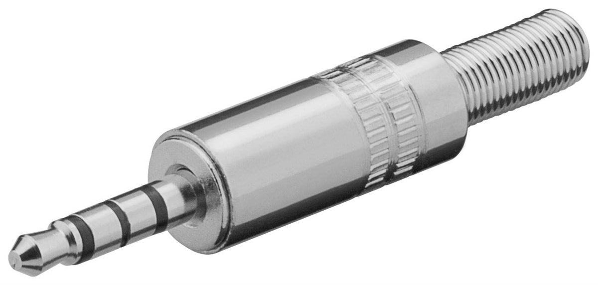 Goobay 27693 Conector 3.5 Mm Plata
