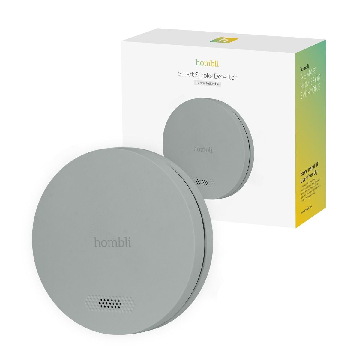 Hombli Smarter Rauchmelder Grau