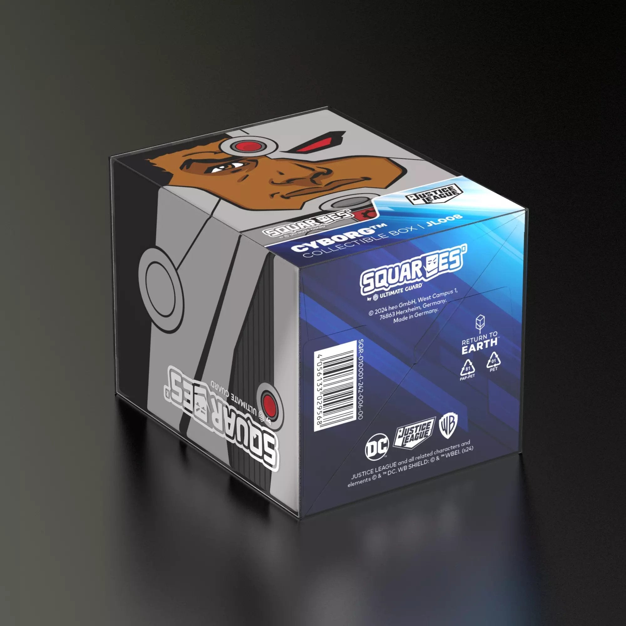 Caja De Mazo Squaroes Dc Justice League Cyborg
