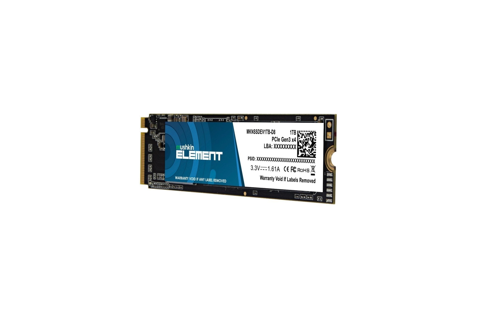 Ssd Mushkin Element M.2 1tb Pcie Gen3x4 Nvme