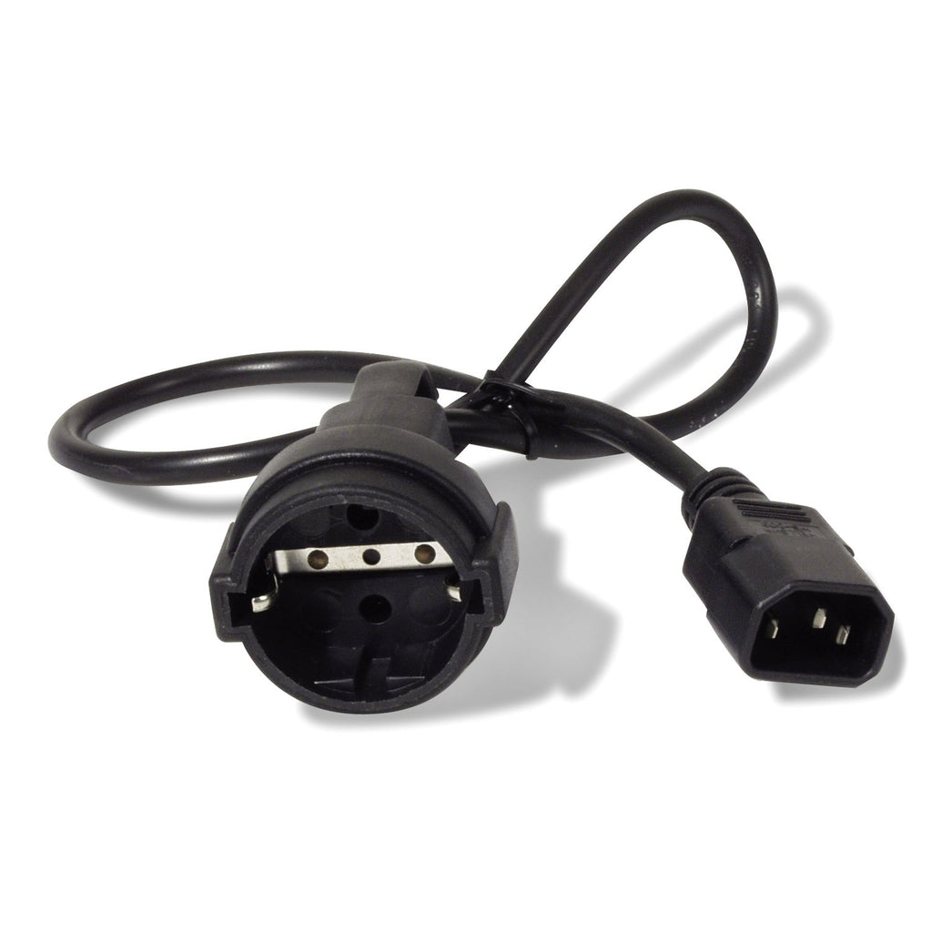 EAN 0731304198758 - APC AP9880 cable de transmisión Negro 0,6 m C14 acoplador CEE7/7 imagen 2