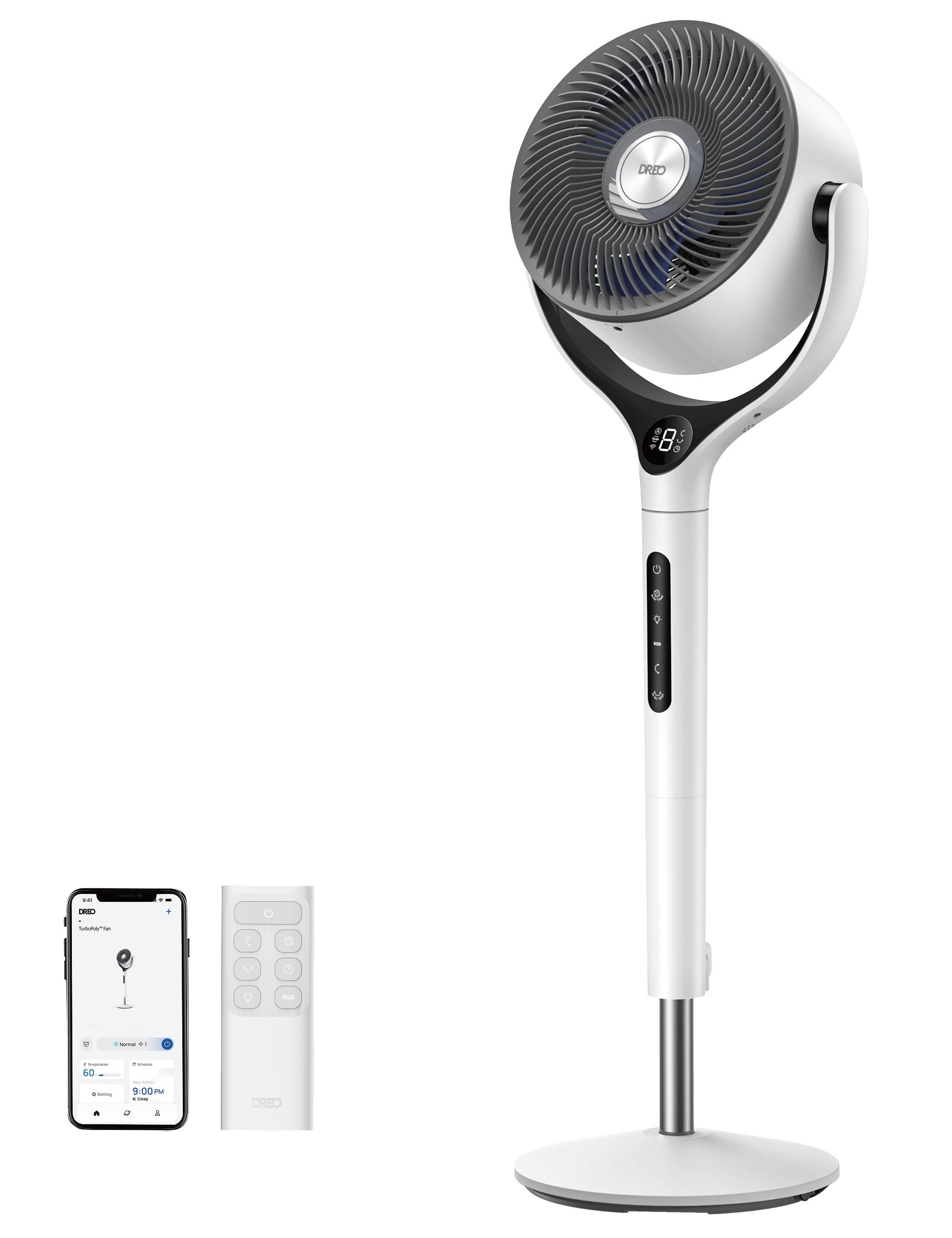 Dreo - Turbopoly Fan 565s Floor Fan