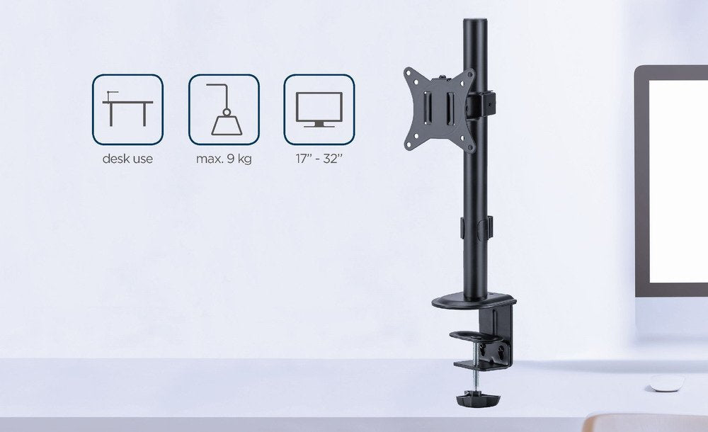 Gembird Soporte De Mesa Ajustable Para 1 Monitor 17-32" Ma-D1-02
