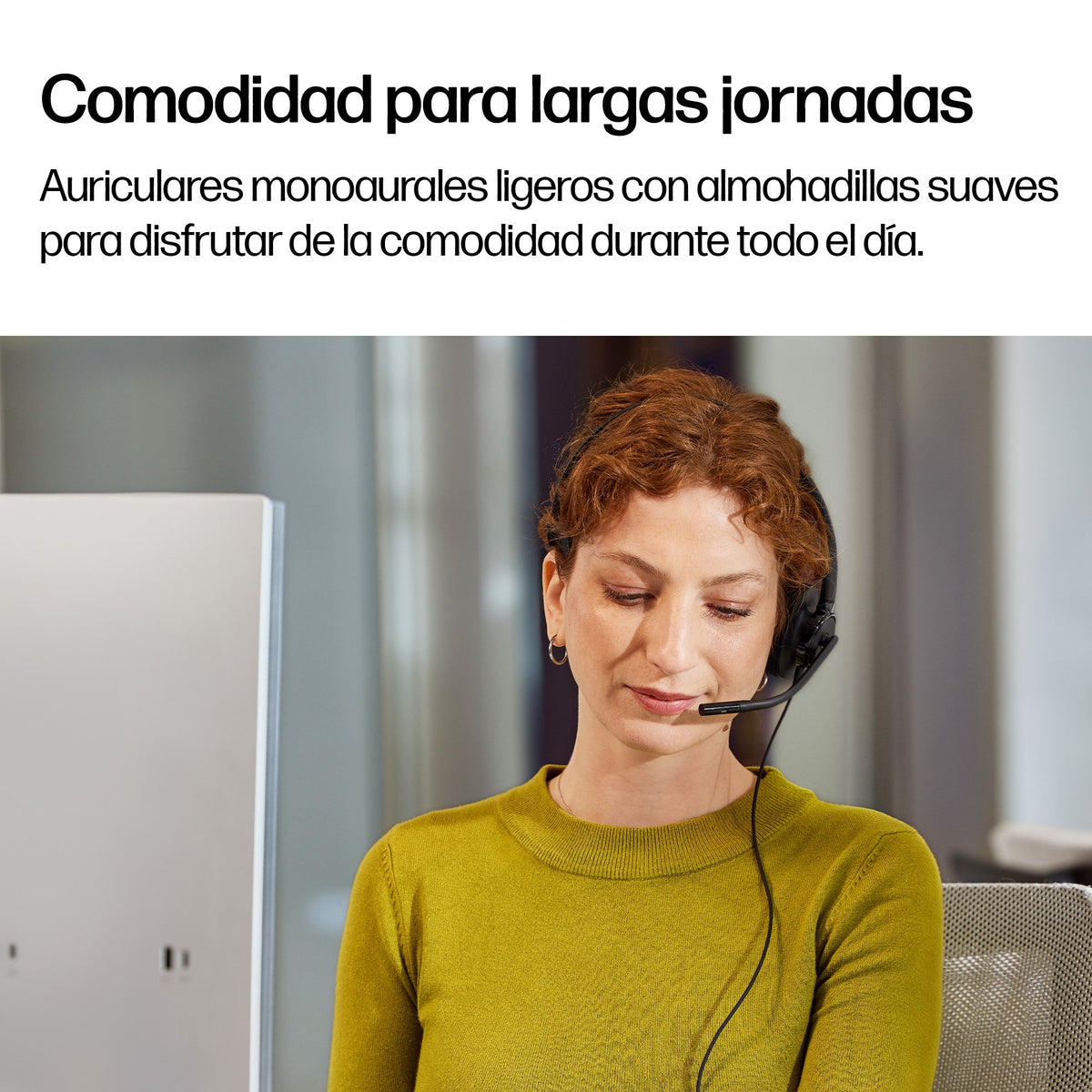 EAN 0199251820328 - HP Poly POLY MISSION 425 USB HS CL WW Alámbrico Diadema Oficina/Centro de llamadas Negro imagen 9