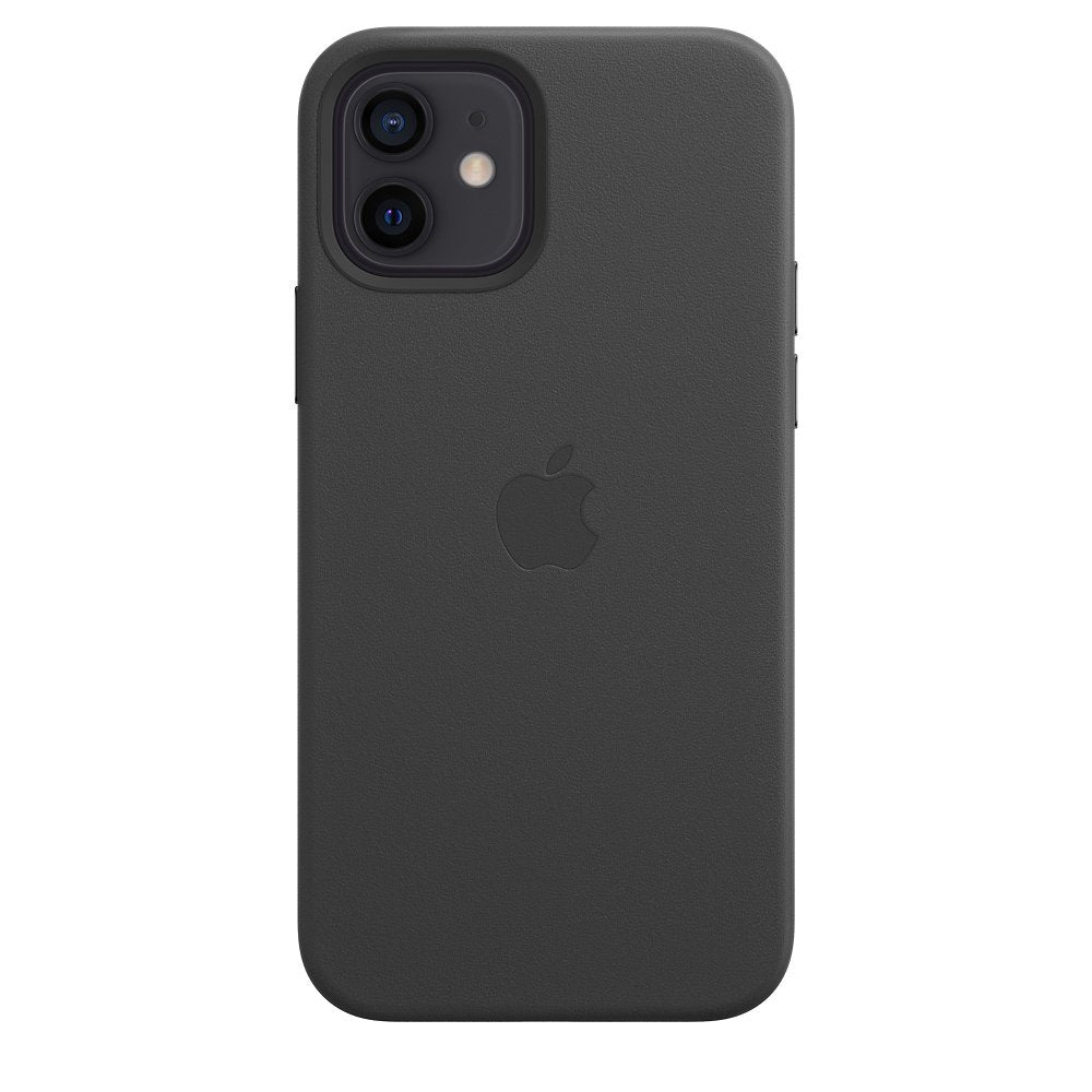 Apple Funda Iphone 12  12 Pro Leather Case Con Magsafe - Black