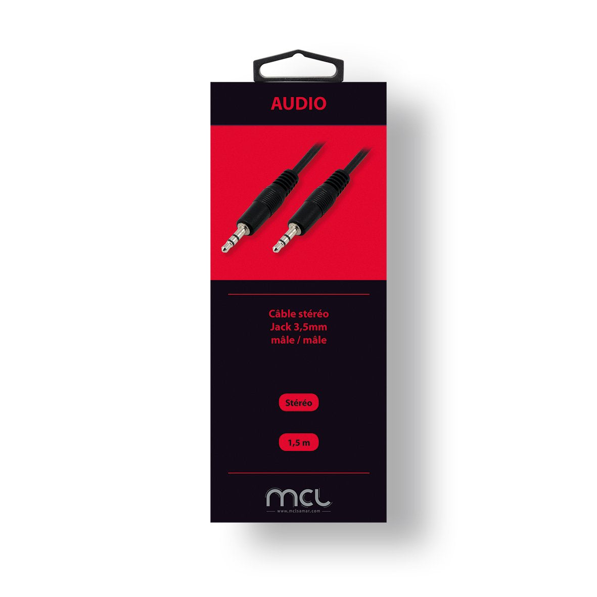Mcl Cable Audio Stereo Jack 3.5 Male (P)