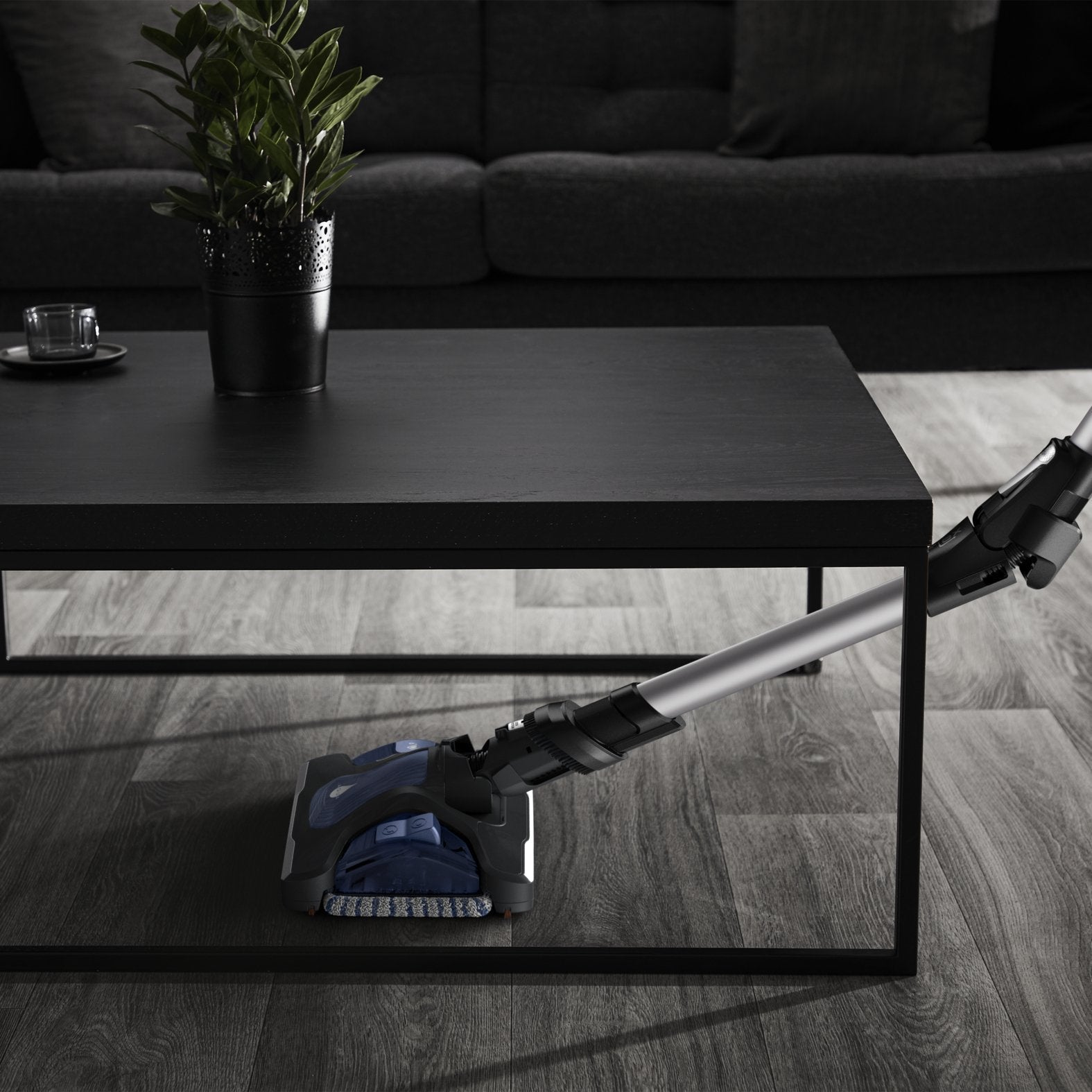 Rowenta X-Force Flex 14.60 Aqua Docking Rh99c3 (Azul/Aluminium) Rh99c3