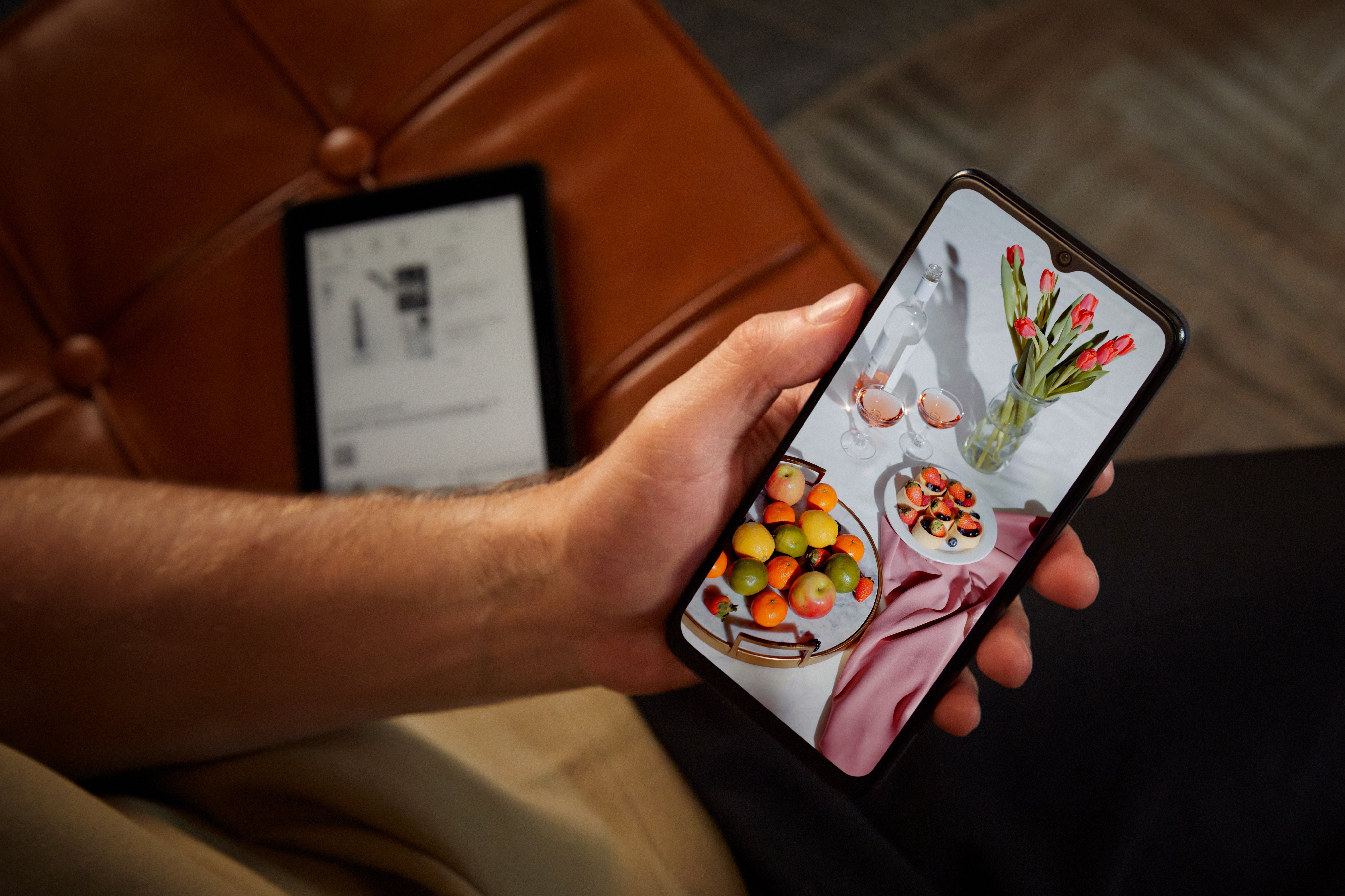 EAN 4894461975443 - TCL 40 NXTPAPER 5G 16,8 cm (6.6") Ranura híbrida Dual SIM Android 13 USB Tipo C 6 GB 256 GB 5000 mAh Negr imagen 14