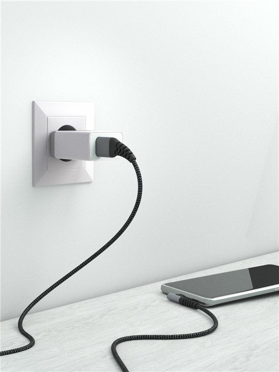 EAN 4040849646560 - Goobay 64656 cable USB USB 2.0 1 m USB C USB A Negro, Gris imagen 6