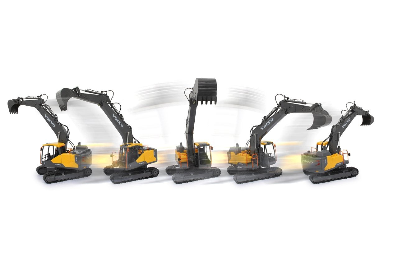 Jamara Excavadora Volvo Ec160e 2,4ghz   6+