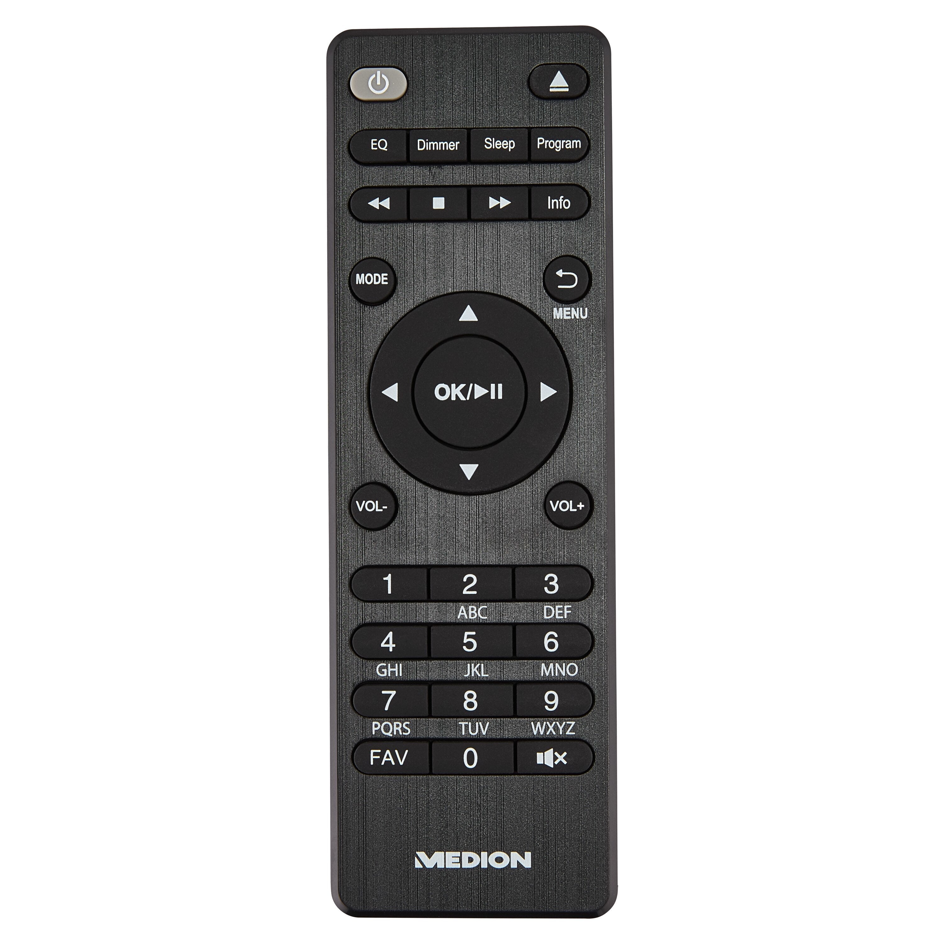 Medion Life P85003 Micro-Audio-System Silber