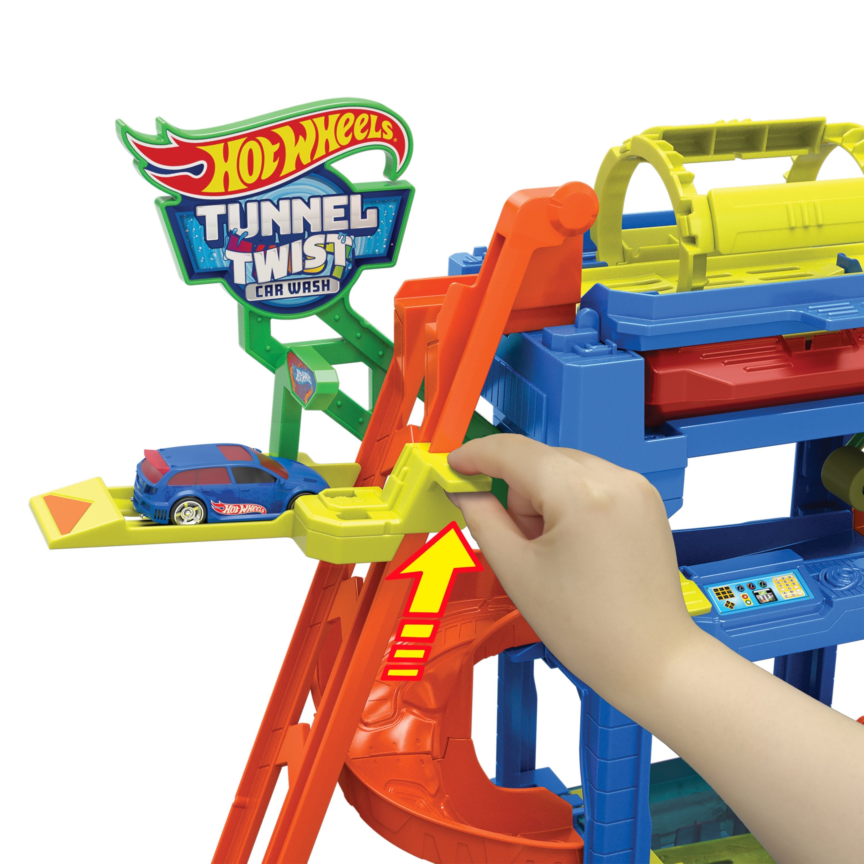 Hot Wheels City Color Cambio De Túnel Suministro, Playpers 1:64 Htn80