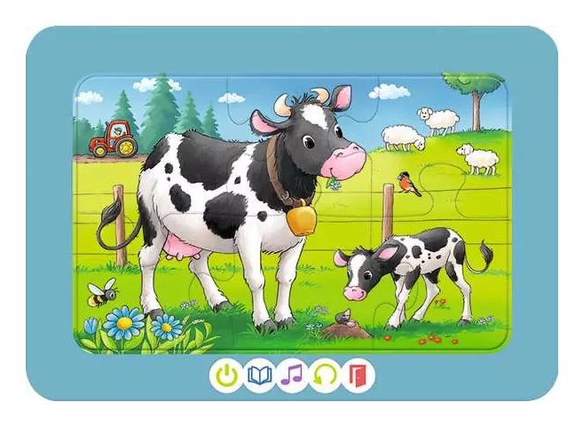 Ravensburger Rav Tiptoi® 3 Erste Puzzles: Bauernhoftiere 229