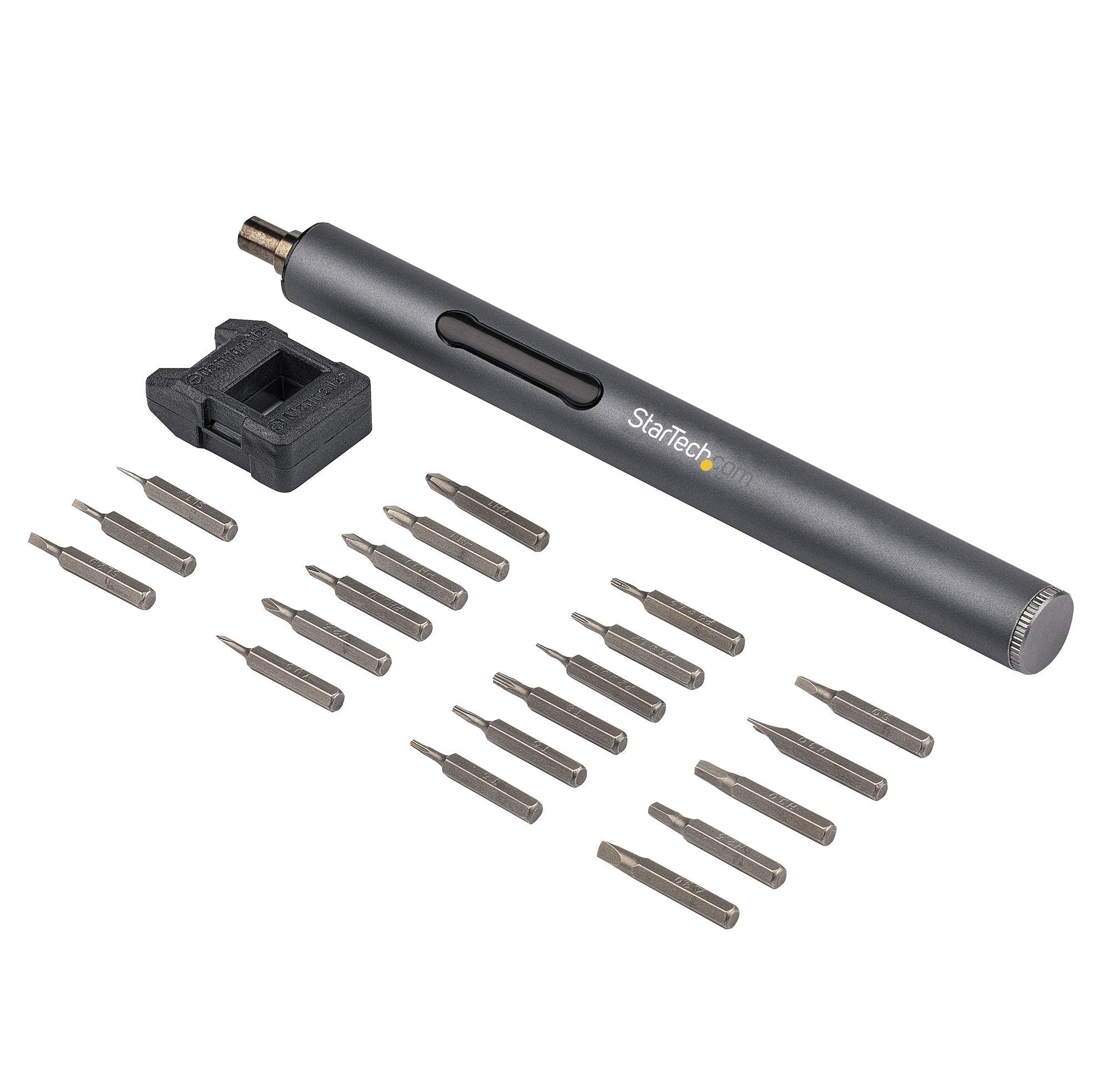 Startech Destornillador Electrico Con 20 Puntas