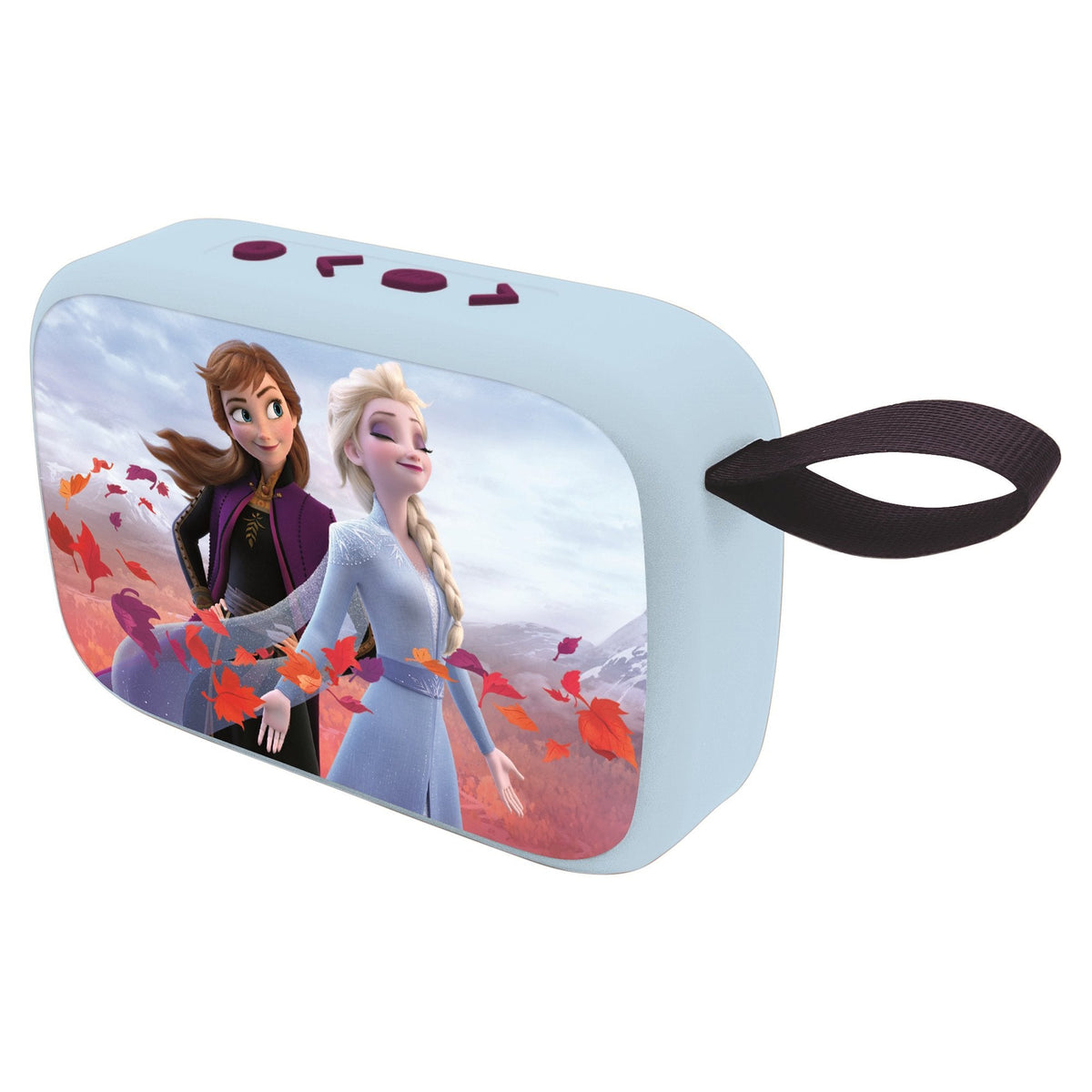 Altavoz Inalámbrico Lexibook Frozen 5w Bluetooth 4h Autonomía Batería Litio 300 Mah Función Tws Azul
