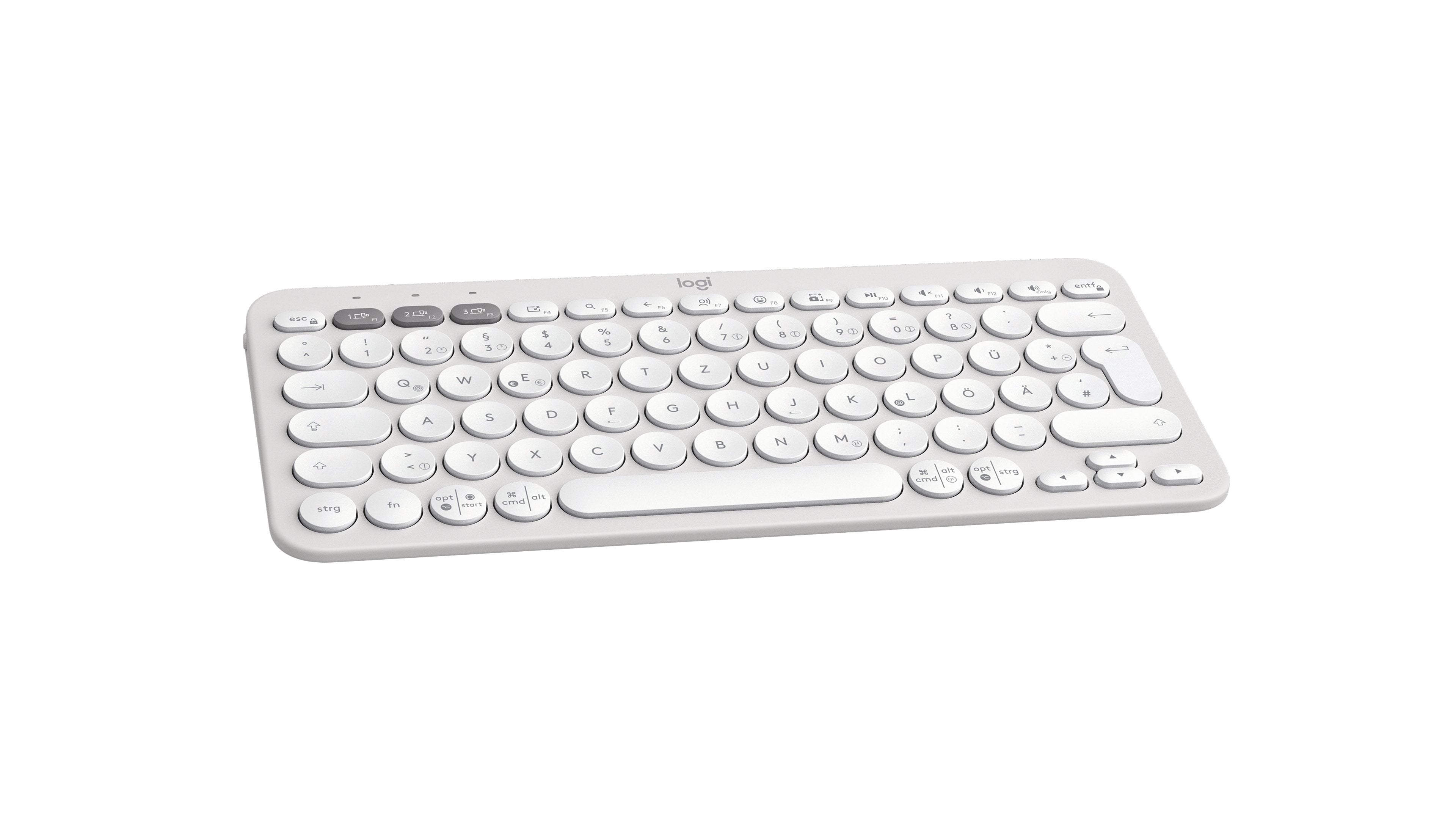 EAN 5099206111080 - Logitech 920-011796 teclado Universal Bluetooth QWERTZ Alemán Blanco imagen 4