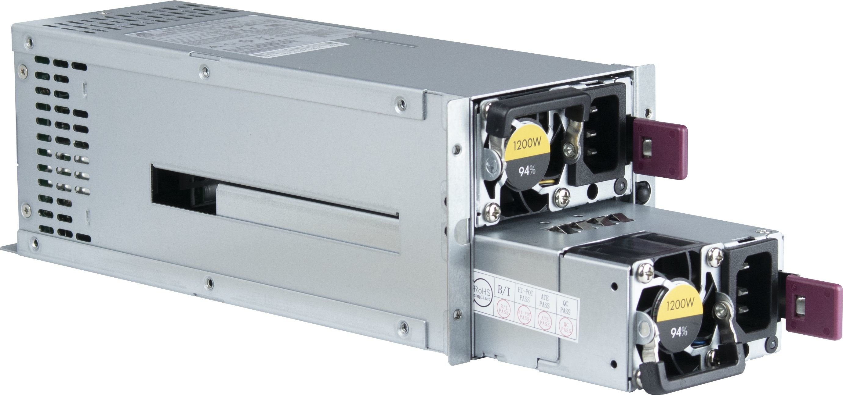 Fuente De Alimentación  Inter-Tech R2a-Dv1200-N  1200 W 2u Gris