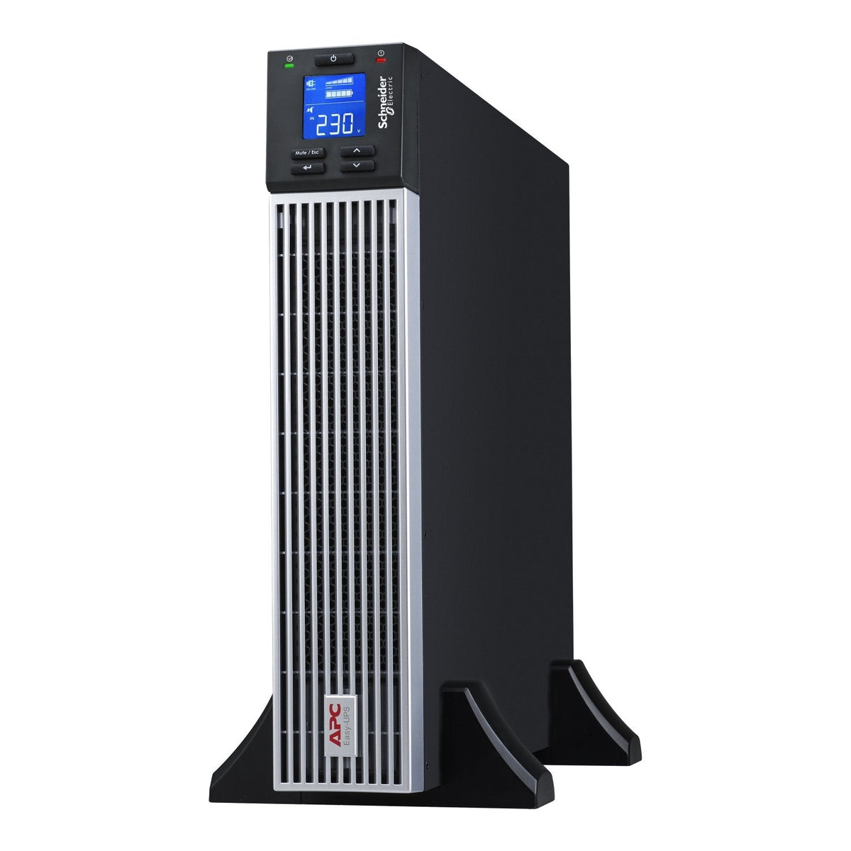 Apc Easy Ups On-Line - Usv (Rack - Montable) - Corriente Alterna 230 V - 900 Watt - 1000 Va - 1-Fásico - 1 X Batería - Lithium-Ionen - Rs-232, Usb - Conexiones De Salida: 6 - 2u - 48.3 Cm (19")