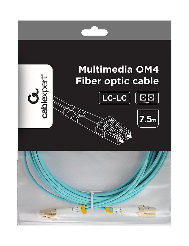 EAN 8716309131513 - Gembird CFO-MDOM4-LC/LC-7.5M Cable de fibra óptica e InfiniBand 7,5 m LC/UPC Turquesa imagen 4