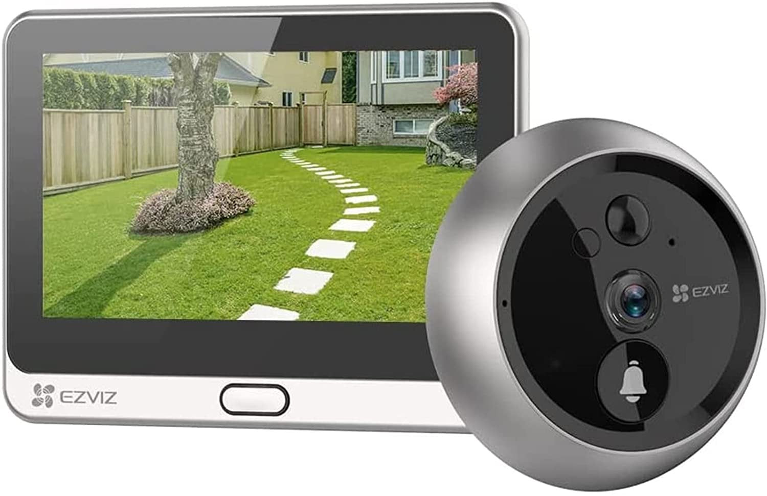 EAN 6941545632797 - EZVIZ DP2C sistema de intercomunicación de video 2 MP 10,9 cm (4.3") Plata imagen 1