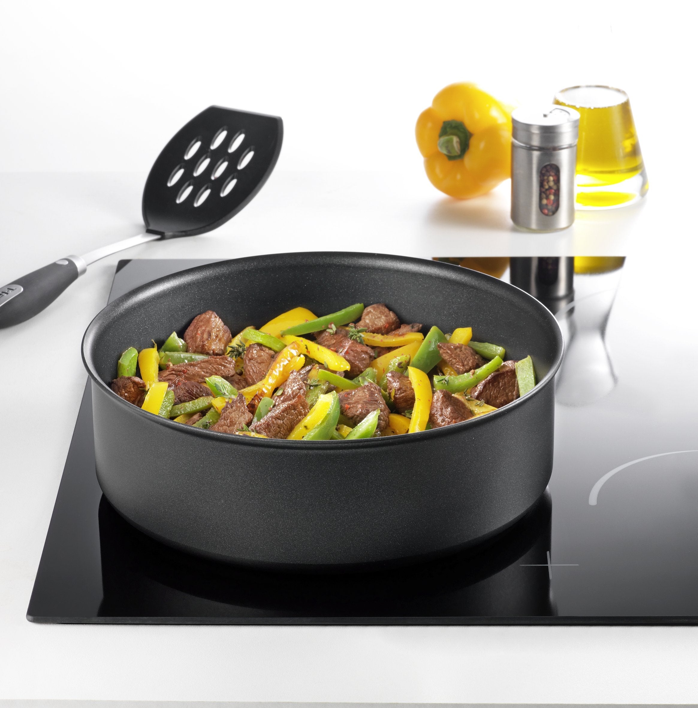 Set Of Pans And Handle Elements 4 Pcs. Ingenio Expertise Ø16+18+20cm