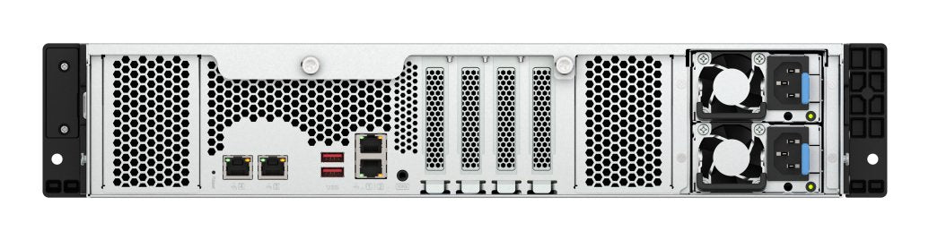 EAN 4711103084663 - QNAP TS-H1277AXU-RP NAS Bastidor (2U) AMD Ryzen™ 5 16 GB DDR5 0 TB QuTS hero Negro imagen 8