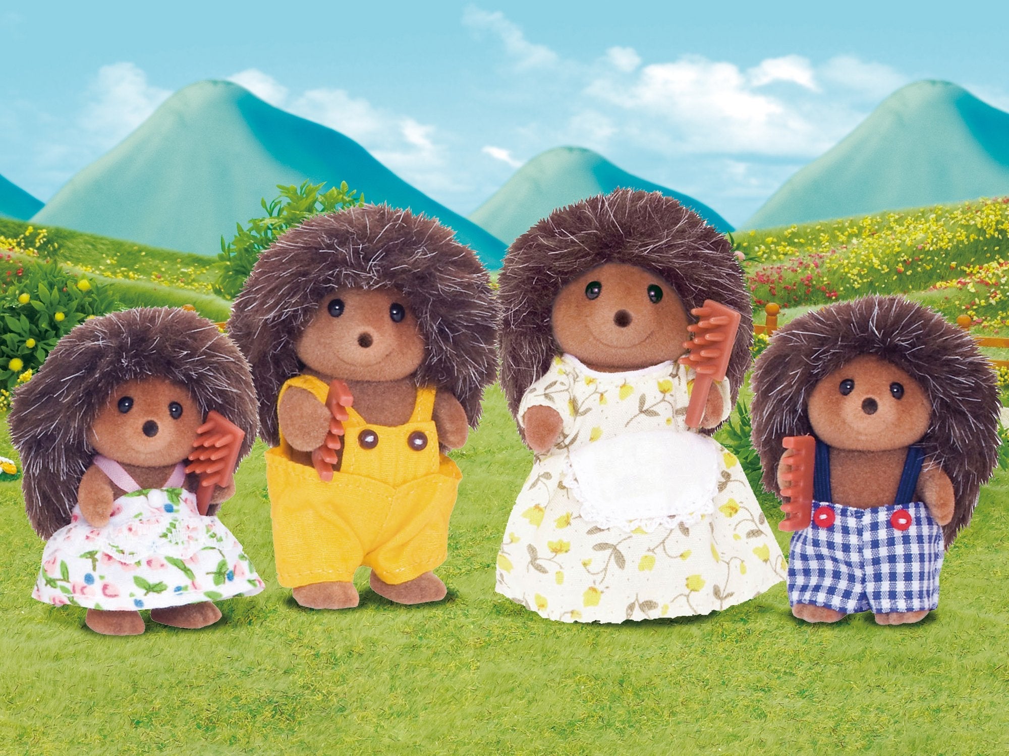 Epoch Sylvanian Families - Igelfamilie De Stachel 4018