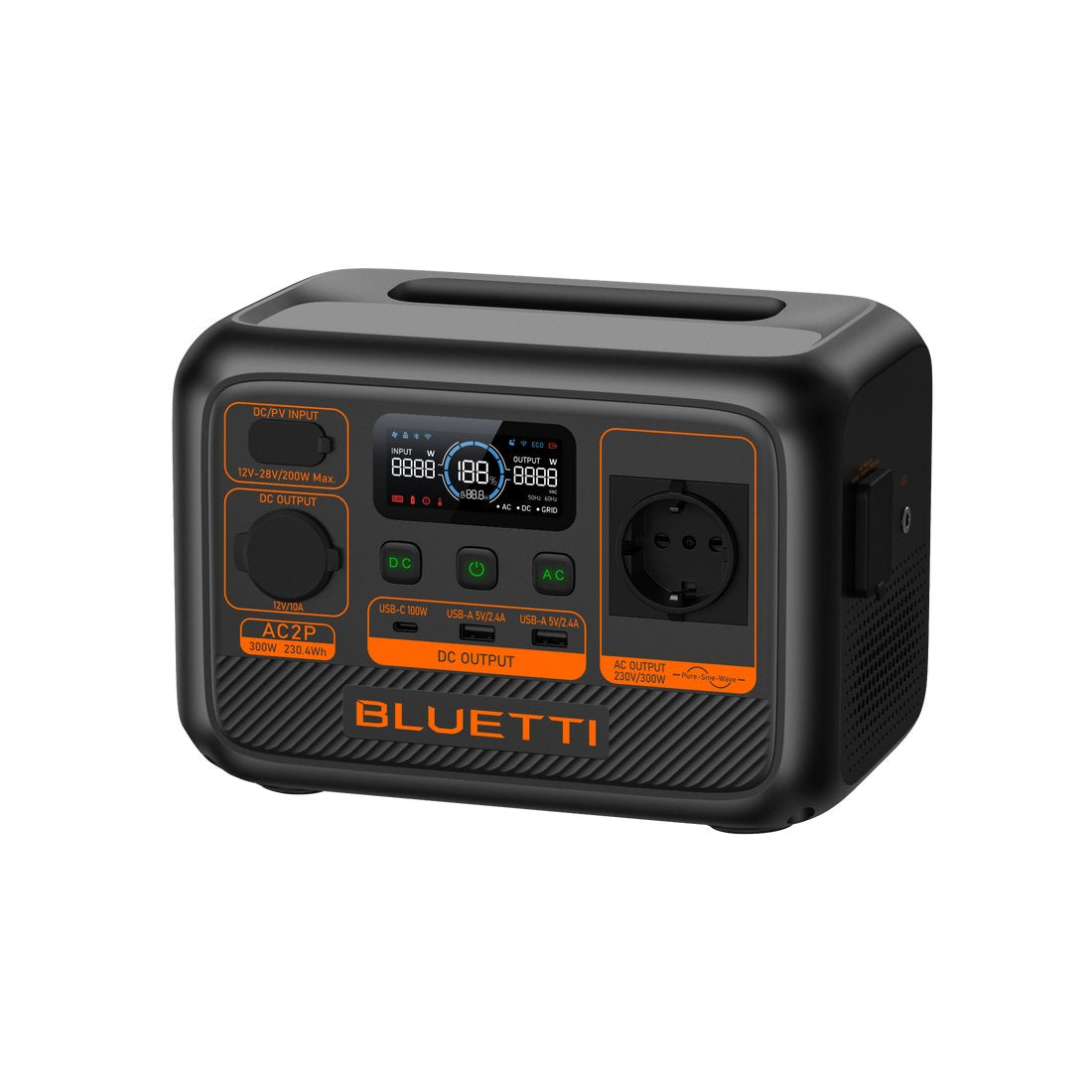 Bluetti Poweroak Ac2p - Portable Power Station