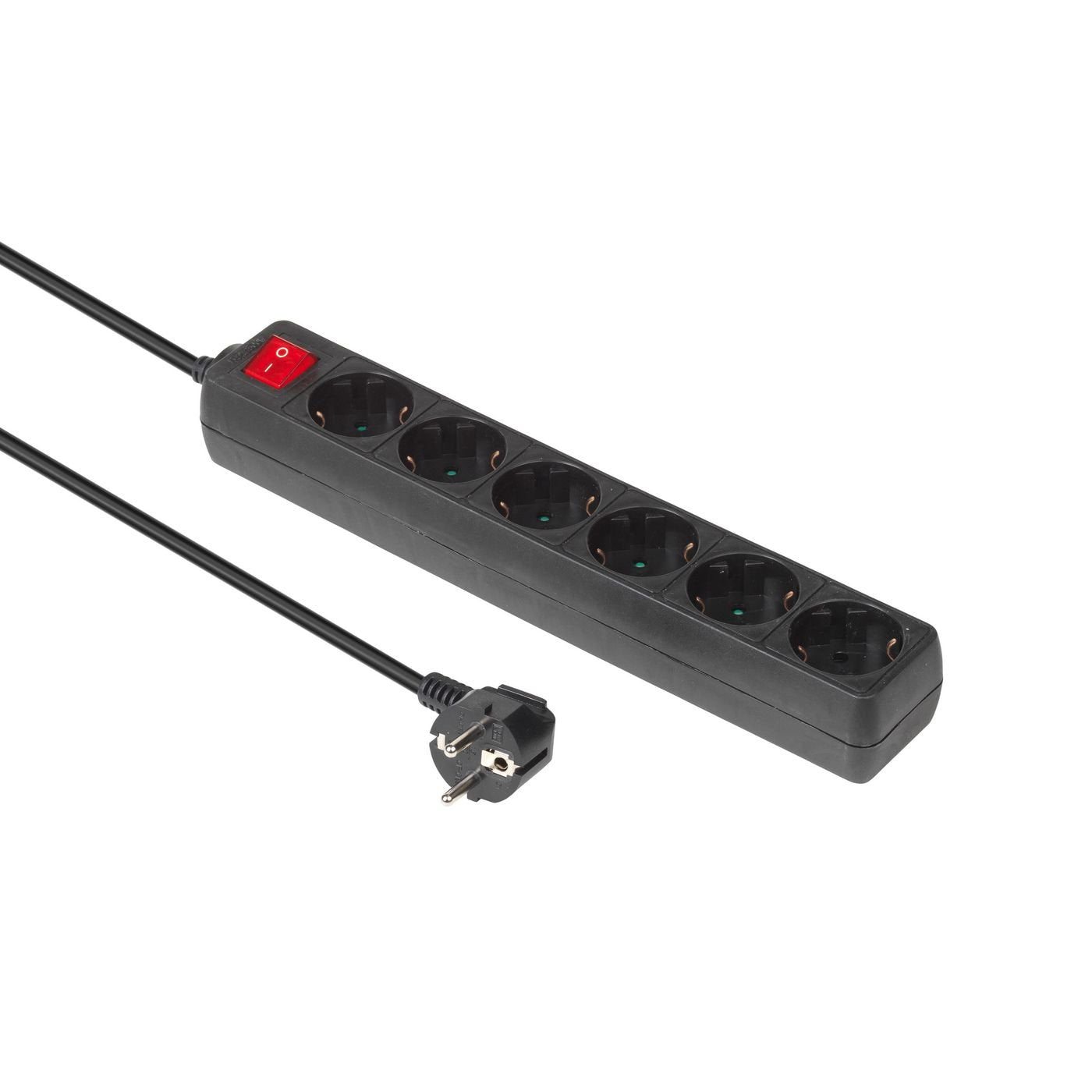 EAN 5715063307373 - Microconnect MC-GRU00615BS base múltiple 1,5 m 6 salidas AC Interior Negro imagen 1
