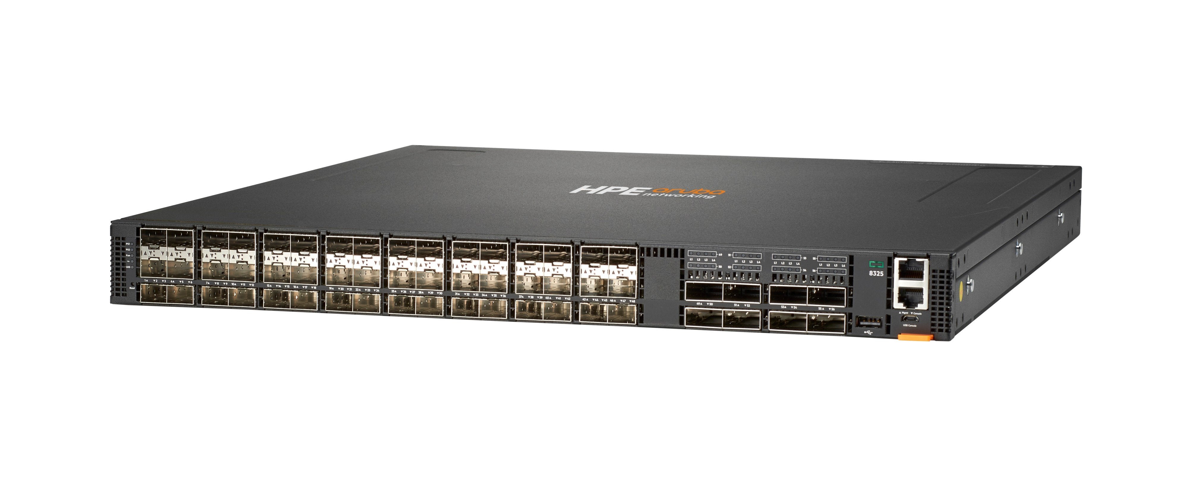 Hewlett Packard Enterprise Aruba 8325-48y8c Gestionado L3 Ninguno Negro 1u