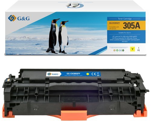 G&G Toner Compatible Con Hp 305a Ce412a