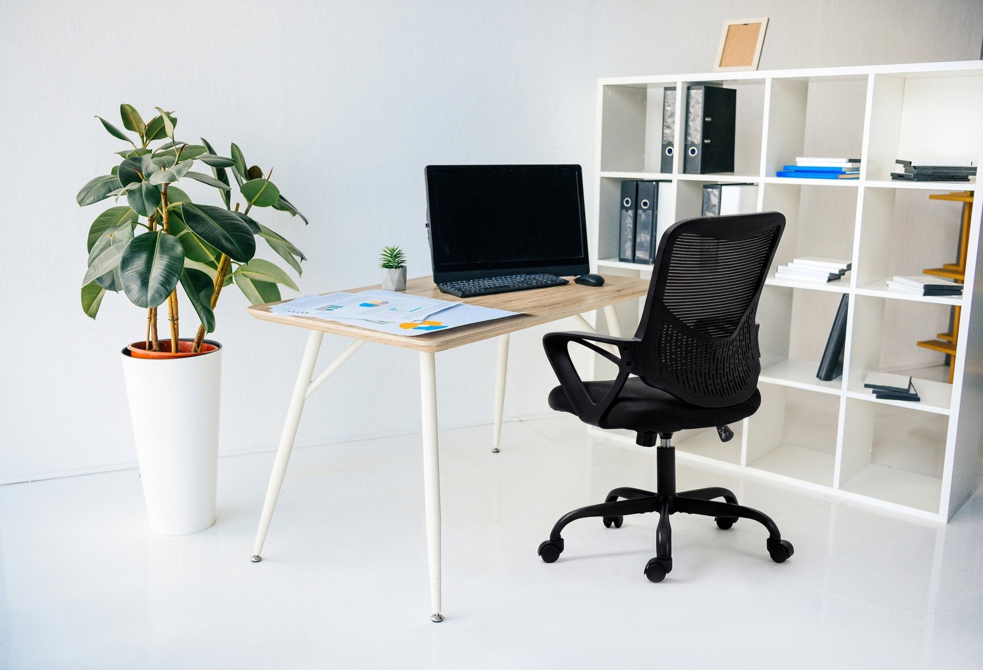 Silla De Oficina Activejet Yk507 Negra