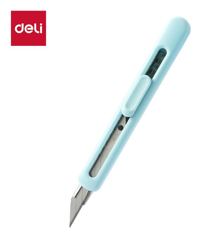 Deli Cuttermesser Longreen 9mm Azul Claro