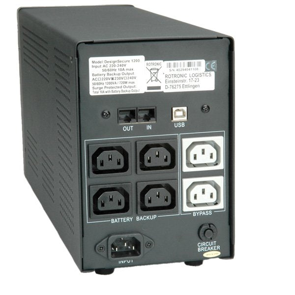 Roline Designsecure 2000 - Line Interaktive Usv