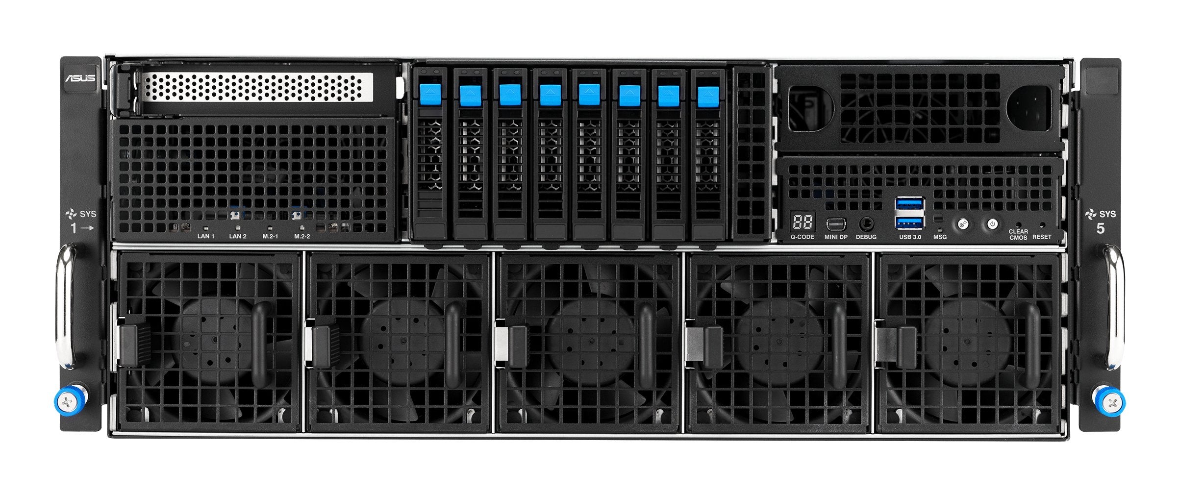 Asus Esc8000a-E13p Lga 6096 Bastidor (4u) Plata, Negro
