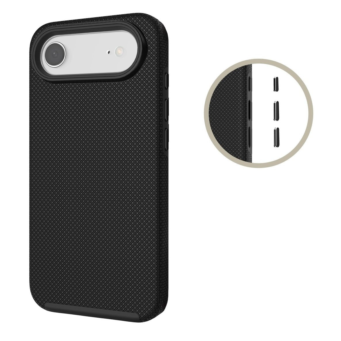 Jt Berlin Backcase Pankow Solid Magsafe Apple Iphone Air Negro 11148