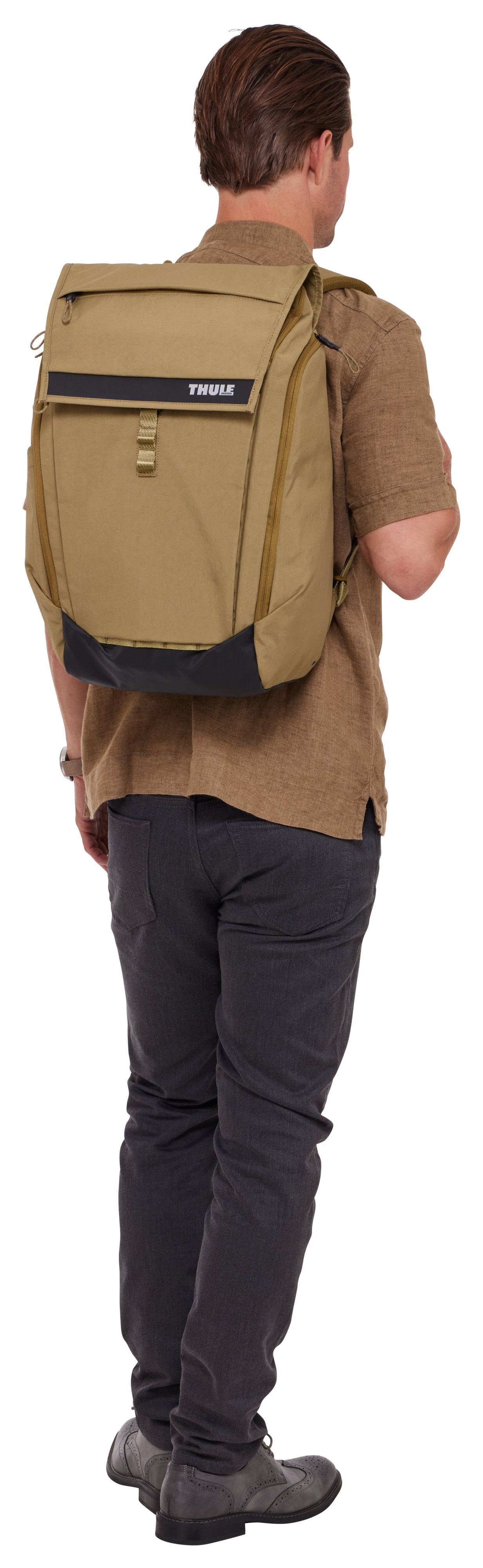 Mochila Thule Paramount Parabp3216 Nutria  Informal Caqui Nylon, Poliéster
