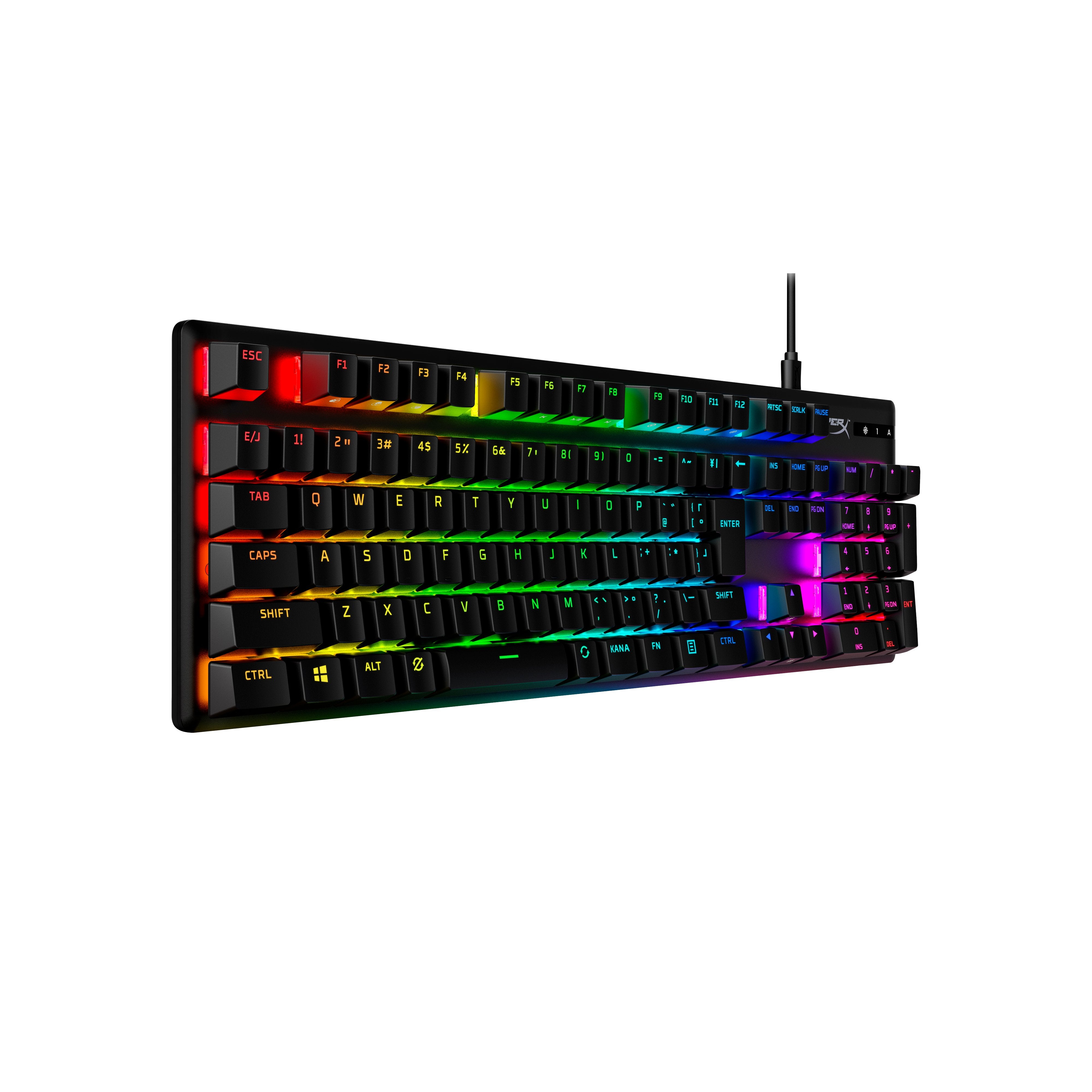 EAN 0196548062034 - HyperX Alloy Origins PBT HX Red Gaming Keyboard teclado Juego USB No Negro imagen 17