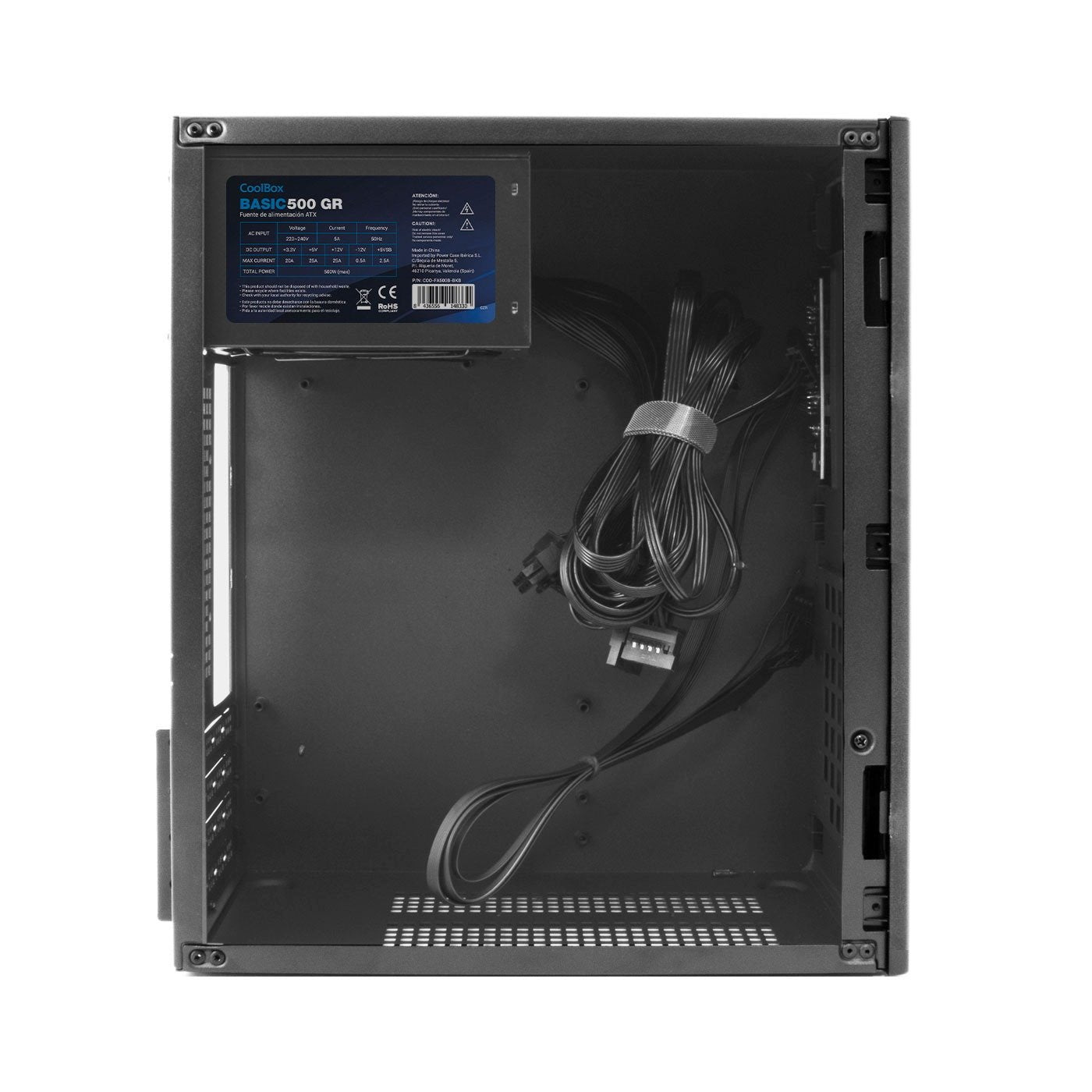 Coolbox Caja Matx M460 Usb-C 3.2 Gen1 Sin Fuente De Alimentacion