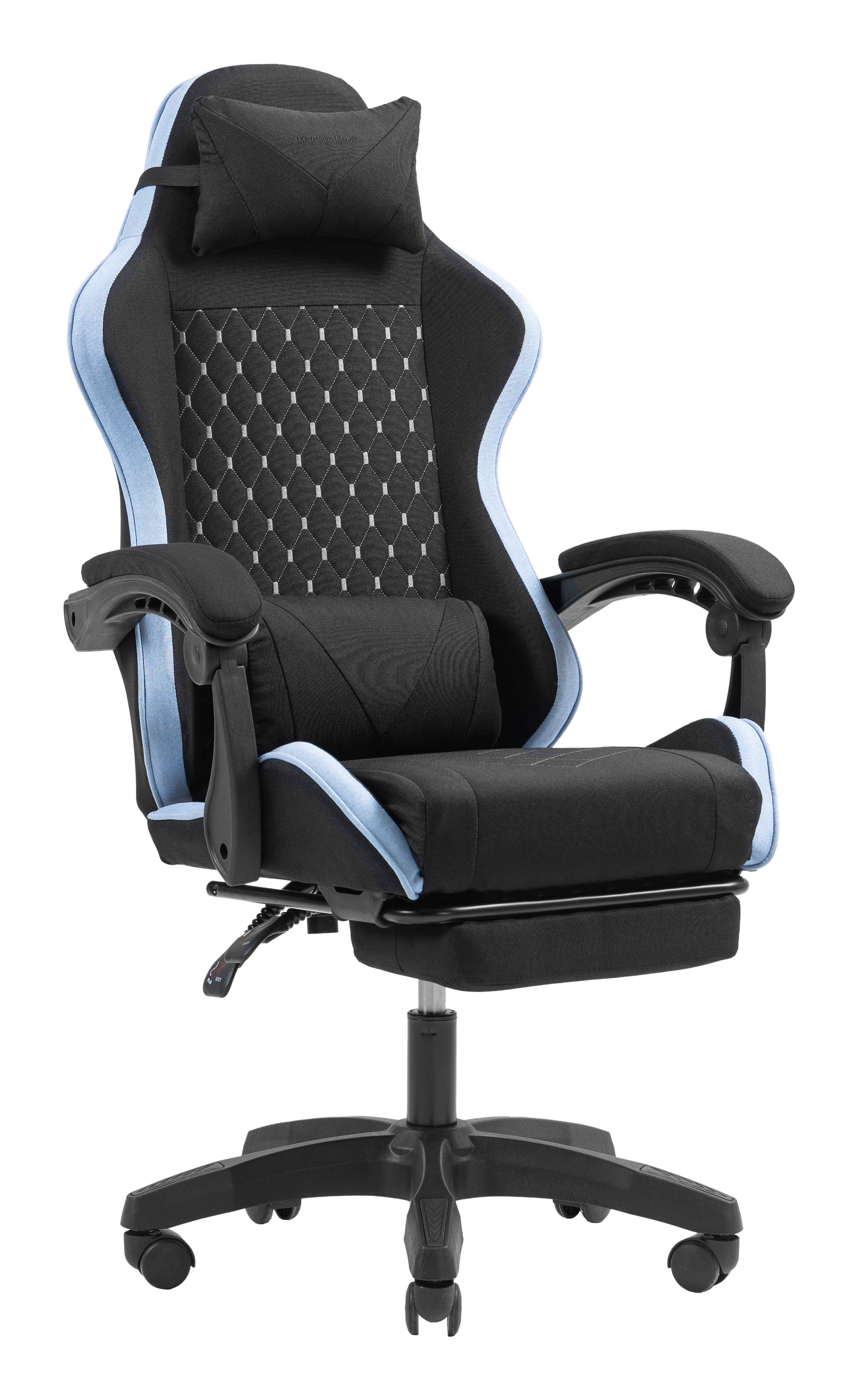 Silla Mgc-X Pro Reposapies Azul Mars Gaming