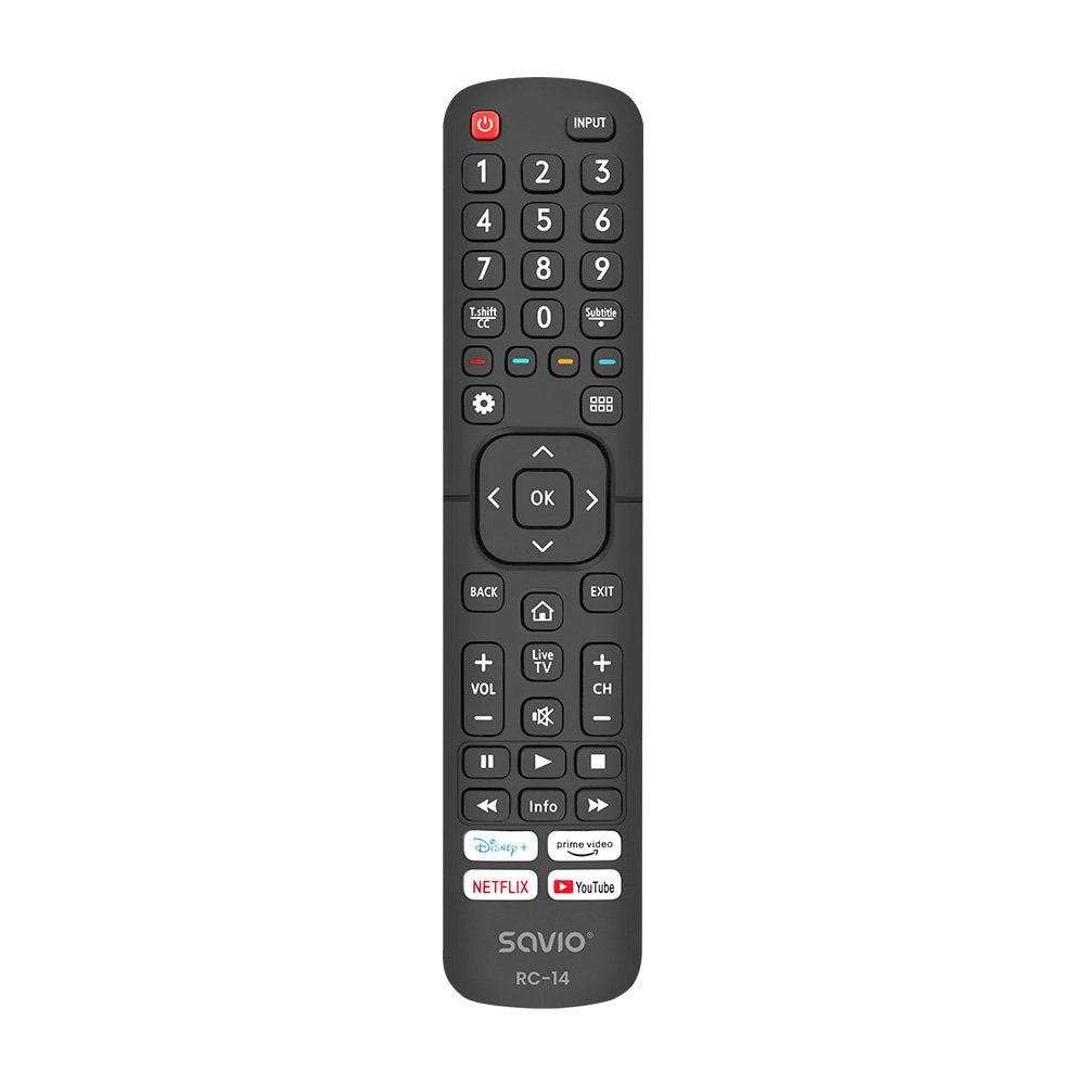 EAN 5901986047995 - Savio RC-14 Universal remote control/replacement for HISENSE SMART TV mando a distancia IR inalámbrico TV imagen 1