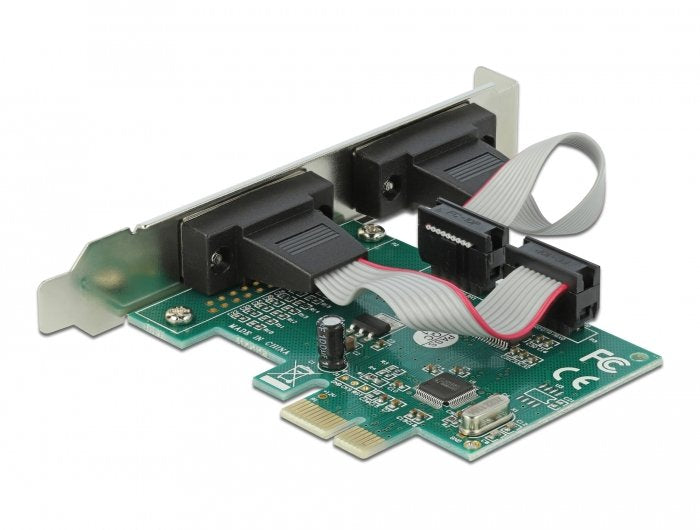 Delock Tarjeta Pci Express A 2 X Serie Rs-232