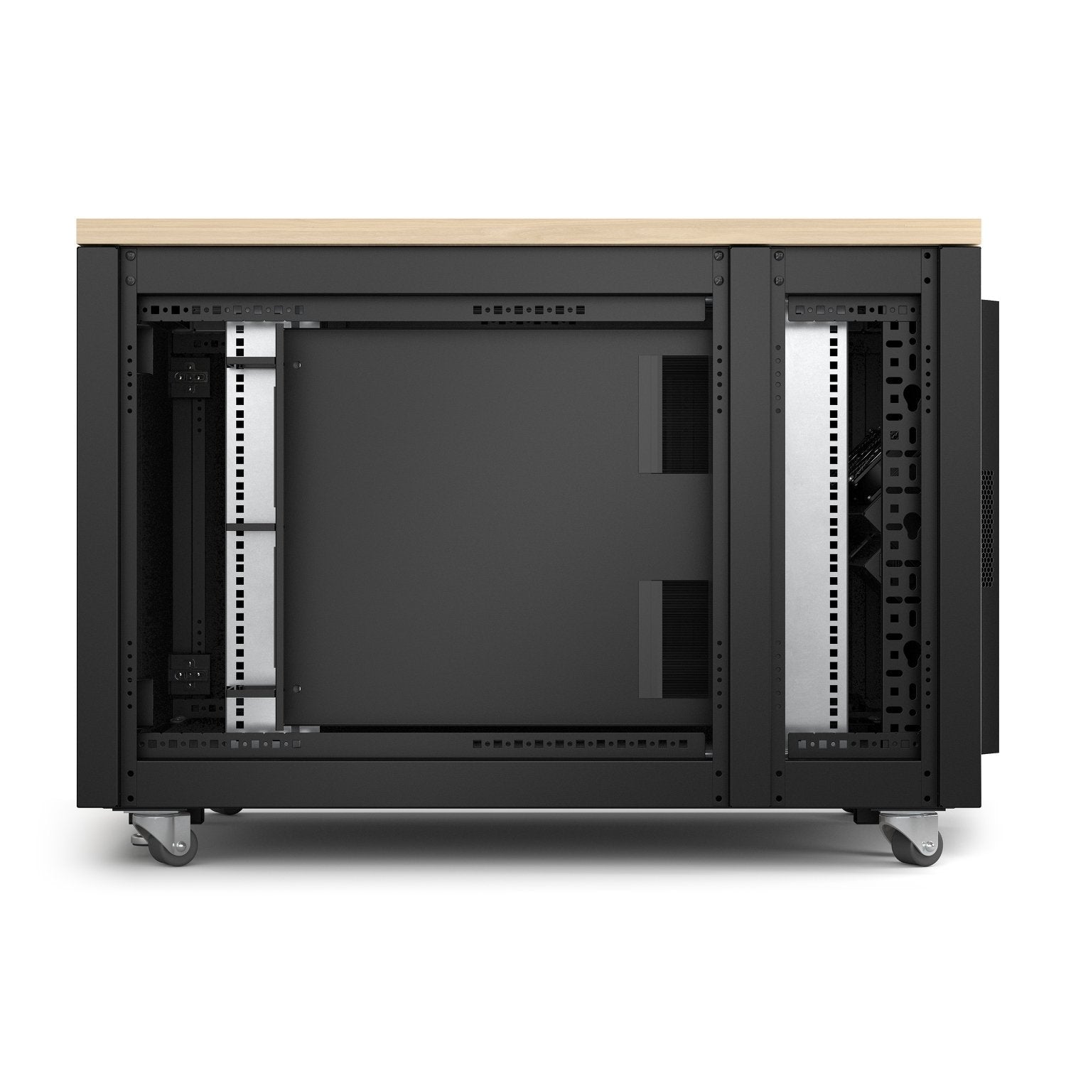 Apc Ar4012a Armario Rack 12u Rack O Bastidor Independiente Negro, Color Madera De Arce