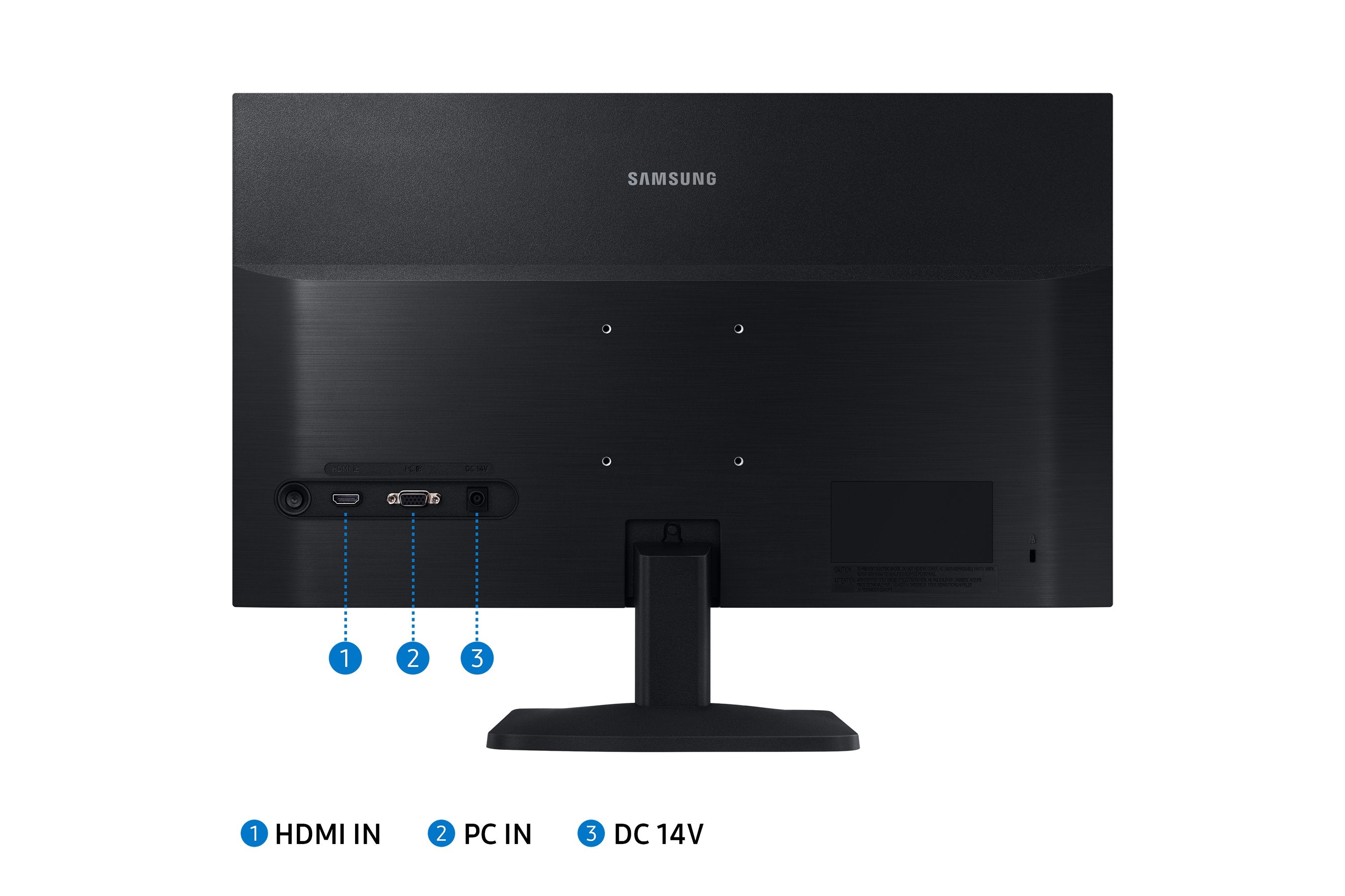 Monitor Samsung 24" Ls24a336nhuxen 1920x1080 16:9 250cd M2 5ms Hdmi