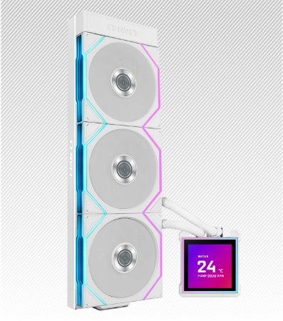 Refrigeracion Liquida Cpu  Lianli Hydroshift Ii Lcd-S 360tl W