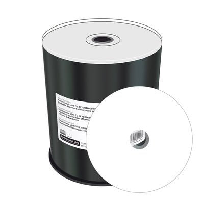Mediarange Cd-R 700 Placa Base 100pcs Proselect Blanco Voll Metalliesie