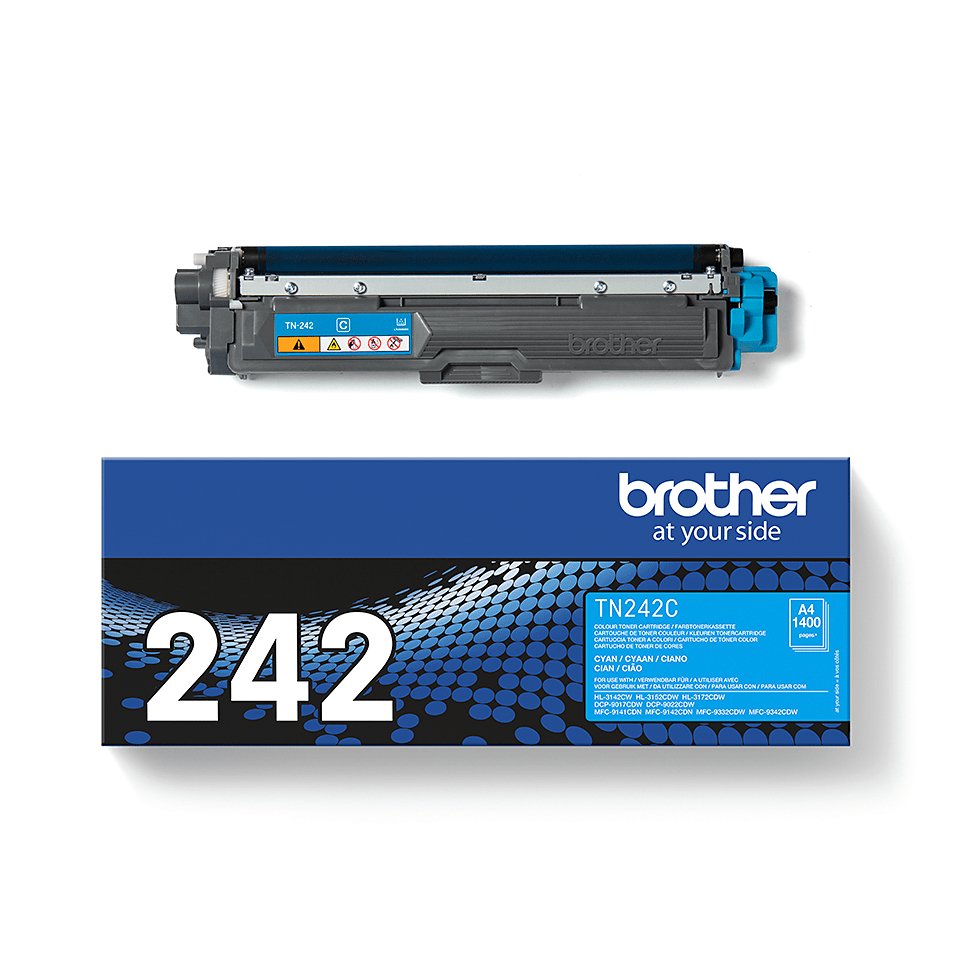 EAN 4977766745598 - Brother TN-242C cartucho de tóner 1 pieza(s) Original Cian imagen 3