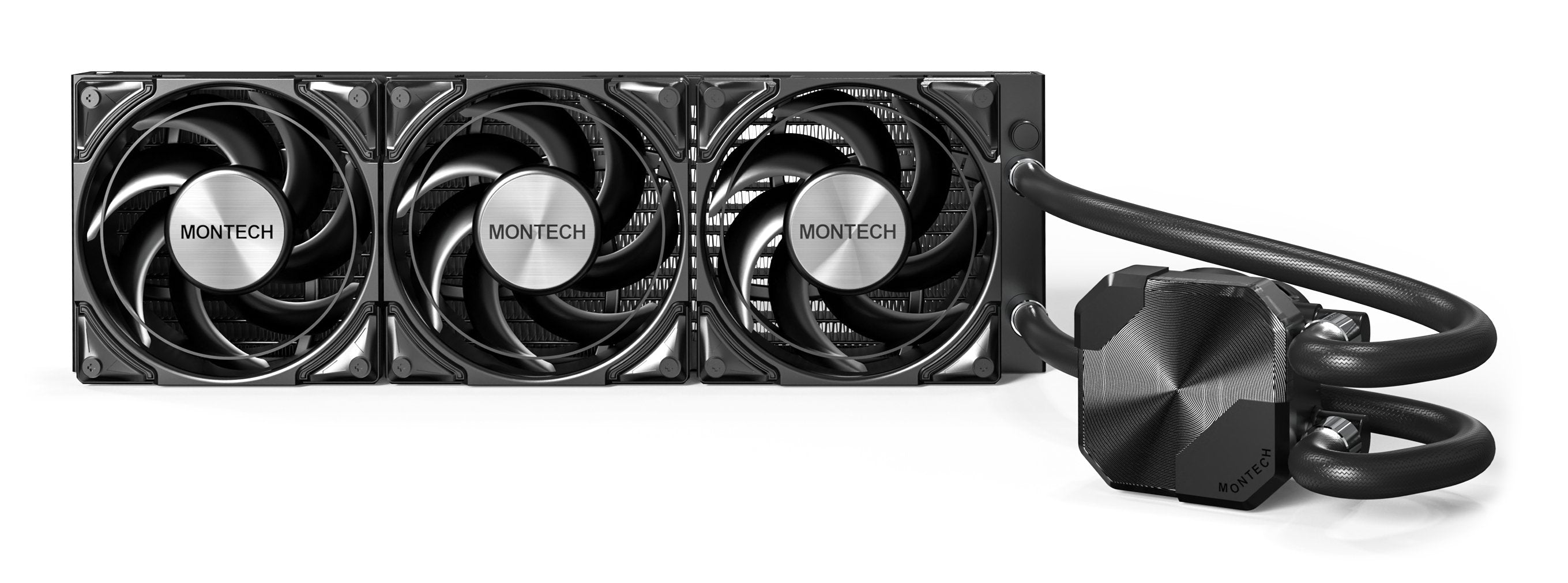 EAN 4710562748482 - Montech HyperFlow Silent 360 Procesador Sistema de refrigeración líquida todo en uno 12 cm Negro 1 pieza( imagen 3